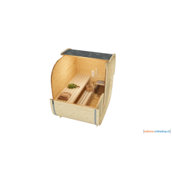 Gartensauna Cube Saunafass 1_6x2wood
