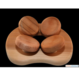4 Punkt  Saunakissen Red Cedar