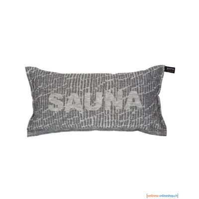 Saunakissen Sauna hellgrau 3021 22x40cm